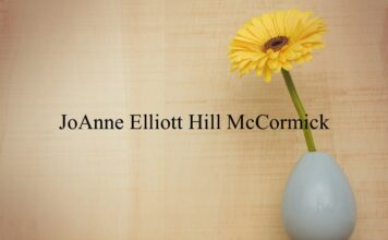 Obituary: JoAnne Elliott Hill McCormick