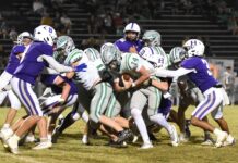 PREP FOOTBALL: Hanceville falls to Hokes Bluff in region play, 49-8