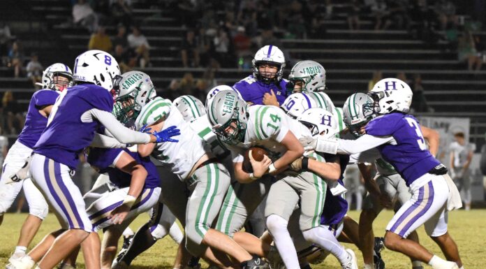 PREP FOOTBALL: Hanceville falls to Hokes Bluff in region play, 49-8