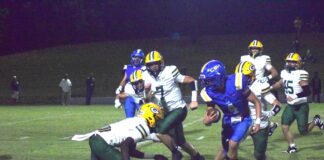 PREP FOOTBALL: Cold Springs suffers first loss of the season to Gordo, 35-13