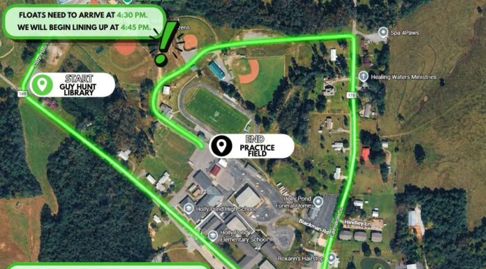 Holly Pond High Homecoming Parade and Friday fun