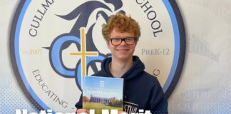 Cullman Christian’s Asa Haynes named National Merit SemifinalistÂ