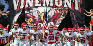 PREP FOOTBALL: Vinemont holds off Glencoe comeback for 28-21 region win