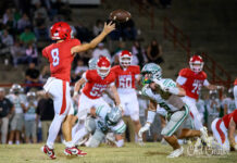 PREP FOOTBALL: Vinemont falls to Hokes Bluff 29-28 after late touchdown